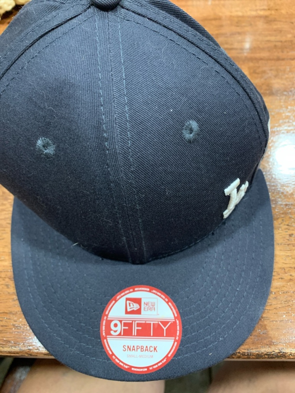 New Era Black and White 9FIFTY Snapback Cap